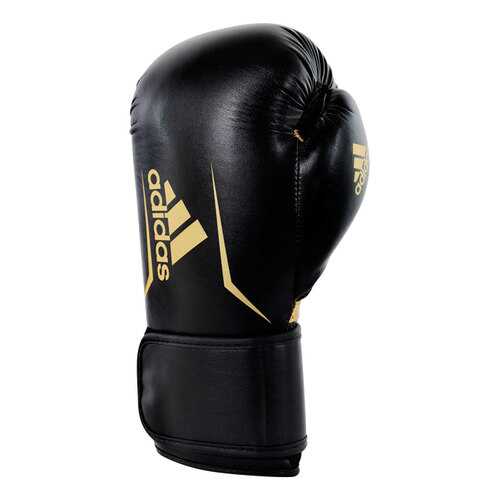Боксерские перчатки Adidas Speed 100 черные 10 унций в Спортмастер
