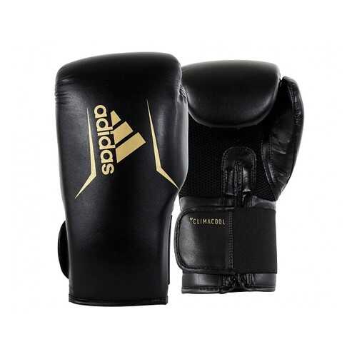 Боксерские перчатки Adidas Speed 75 черные 12 унций в Спортмастер