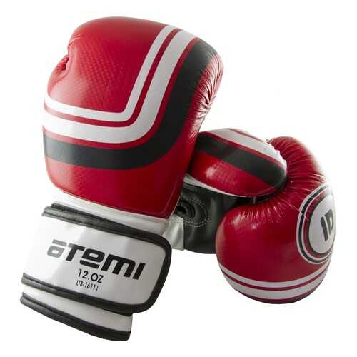 Боксерские перчатки Atemi LTB-16111 красные 6 унций в Спортмастер