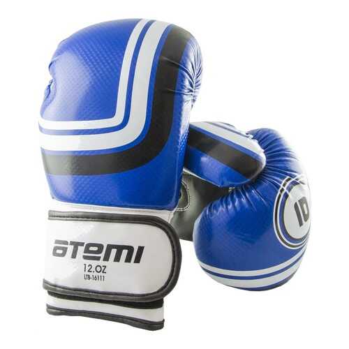 Боксерские перчатки Atemi LTB-16111 синие 10 унций в Спортмастер