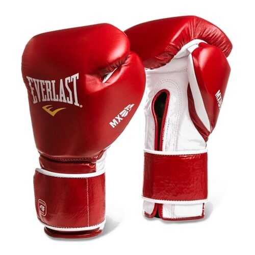 Боксерские перчатки Everlast MX Training красные 18 унций в Спортмастер