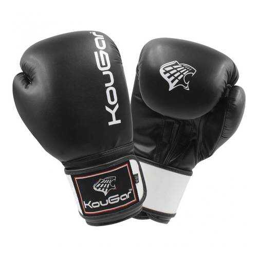 Боксерские перчатки Kougar KO400 черные 14 унций в Спортмастер