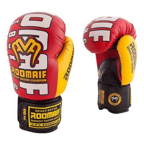 Боксерские перчатки Roomaif RBG-248 красные 12 унций в Спортмастер