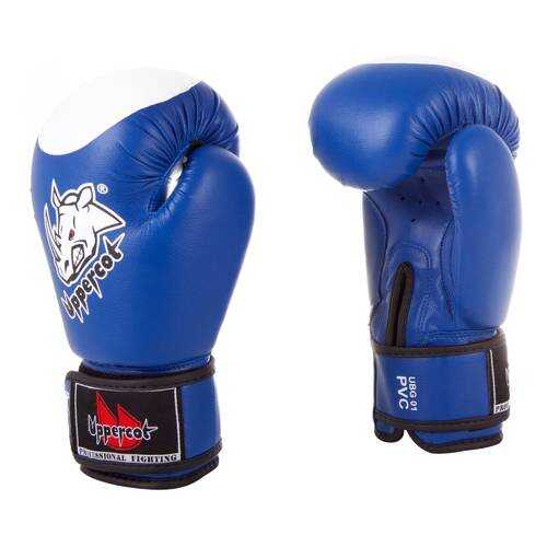 Боксерские перчатки Roomaif UBG-01 синие 14 унций в Спортмастер