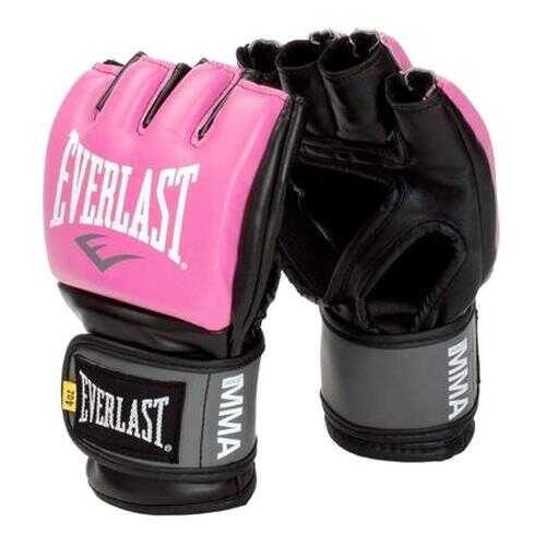 Боксерские перчатки тренировочные Everlast Pro Style Grappling S/M розовые 4 унции в Спортмастер