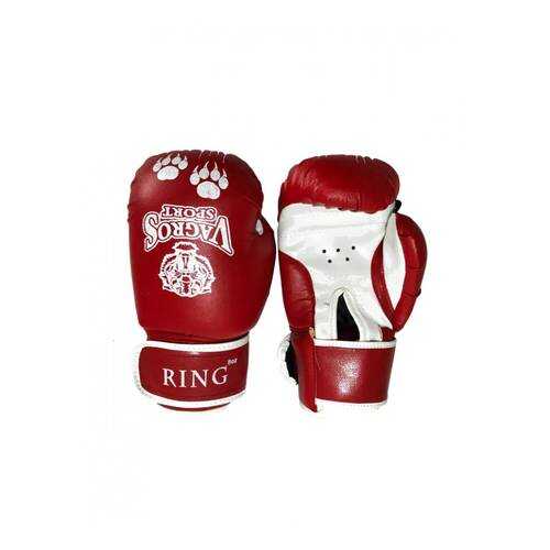 Боксерские перчатки VagroSport Ring RS910 красные 10 унций в Спортмастер