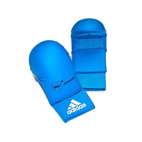 Накладки для карате Adidas WKF Bigger синие M в Спортмастер