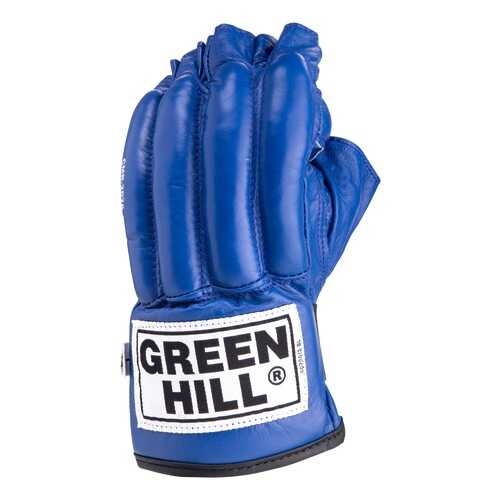 Перчатки снарядные Green Hill ROYAL CMR-2076, шингарды, кожа, синие (M) в Спортмастер