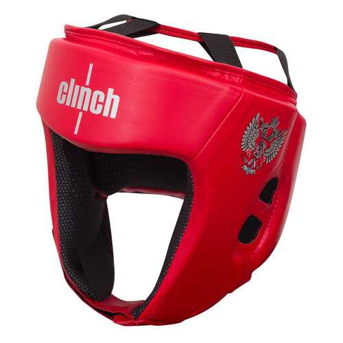 Шлем боксерский Clinch Olimp красный XL в Спортмастер