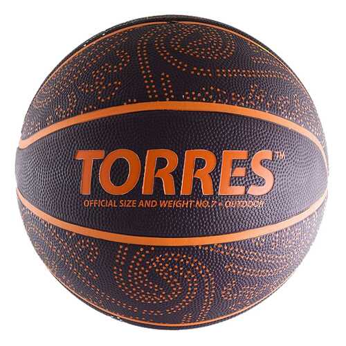 Баскетбольный мяч Torres TT B00127 №7 black в Спортмастер