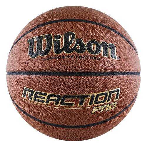 Баскетбольный мяч Wilson Reaction PRO №7 brown в Спортмастер