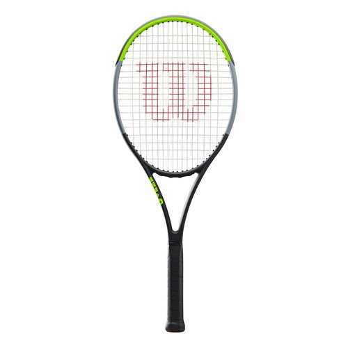 Ракетка для большого тенниса Wilson Blade 104 Version 7.0 черная/зеленая в Спортмастер