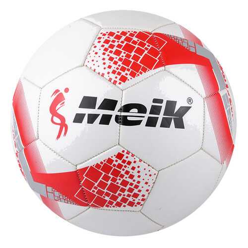 B31236 Мяч футбольный Meik-081-33 2-слоя, TPU+PVC 2.7, 400-410 гр., машинная сшивка в Спортмастер