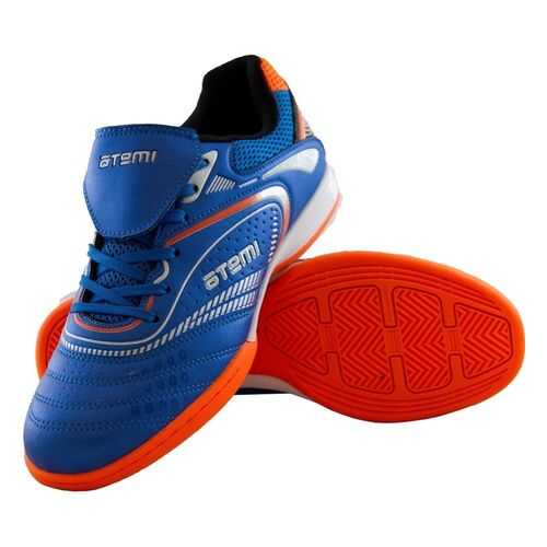 Бутсы Atemi SD300 Indoor, голубой/оранжевый, 44 RU в Спортмастер
