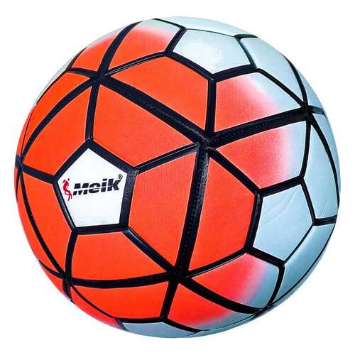 Футбольный мяч Meik 100 D26074-3 №5 orange в Спортмастер