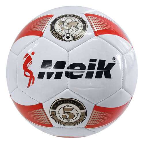 Футбольный мяч Meik 54 C33392-2 №5 white в Спортмастер