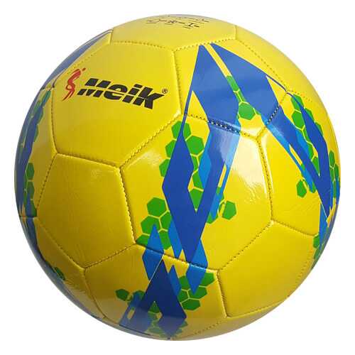 Футбольный мяч Meik B31323-2 №5 желтый в Спортмастер