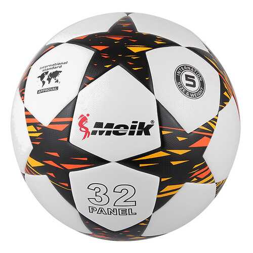 R18028-6 Мяч футбольный Meik-098 4-слоя TPU+PVC 3.2, 400 гр, термосшивка в Спортмастер