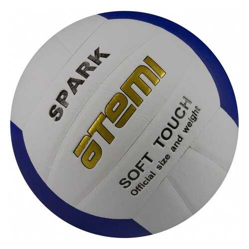 Волейбольный мяч Atemi Spark №5 белый/синий в Спортмастер