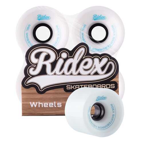 Комплект колес для лонгборда Ridex SB белый в Спортмастер