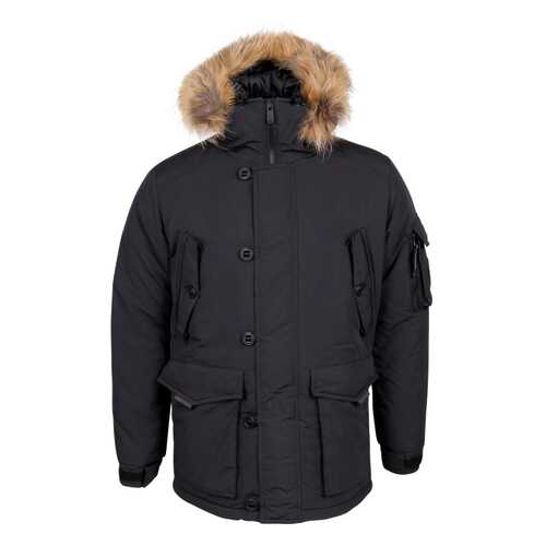 Куртка Аляска черная каматт 50/170-176 в Спортмастер