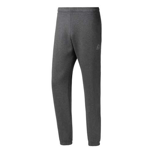 Спортивные брюки Reebok Elements Closed Cuff, grey/dark grey heather, S в Спортмастер