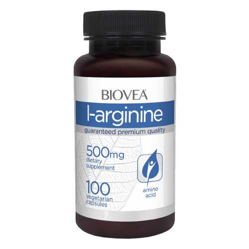 BIOVEA L-Arginine 500 100 капсул без вкуса в Спортмастер