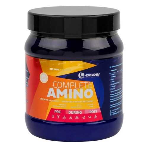 Geon Complete Amino 360 таблеток без вкуса в Спортмастер