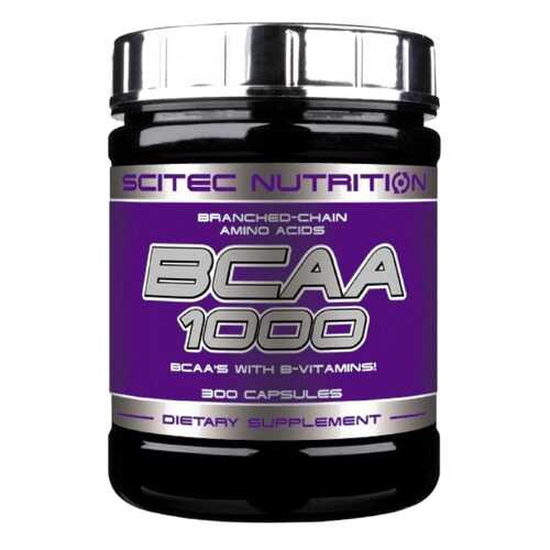 Scitec Nutrition BCAA 1000 300 капсул без вкуса в Спортмастер