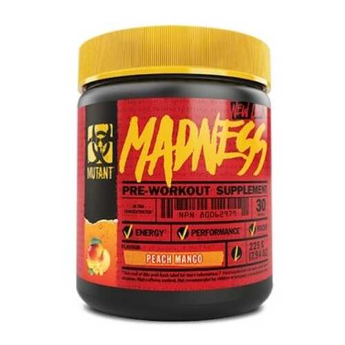 Mutant Madness 300 г (вкус: персик) в Спортмастер