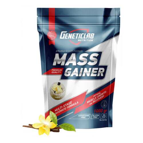 Гейнер GeneticLab Nutrition Mass Gainer 1000 г Vanilla в Спортмастер