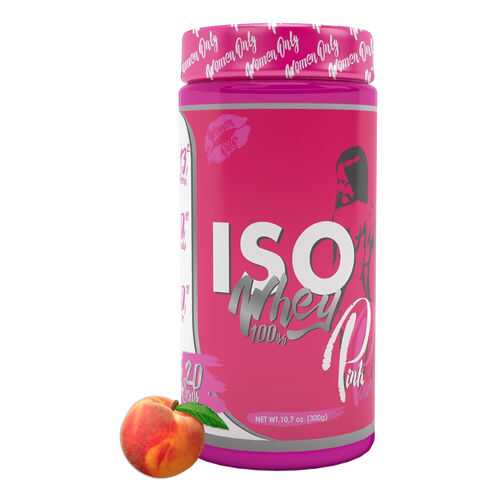 Изолят протеина ISO WHEY 100%, вкус «Персик», 300 гр, Pink Power в Спортмастер