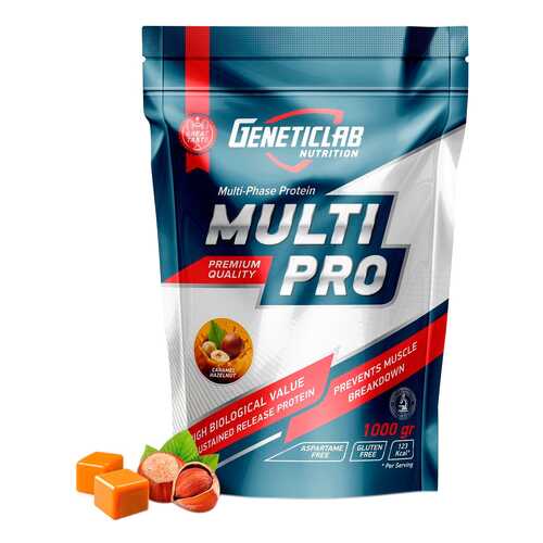 Протеин GeneticLab Nutrition Multi Pro 1000 г Caramel Hazelnut в Спортмастер
