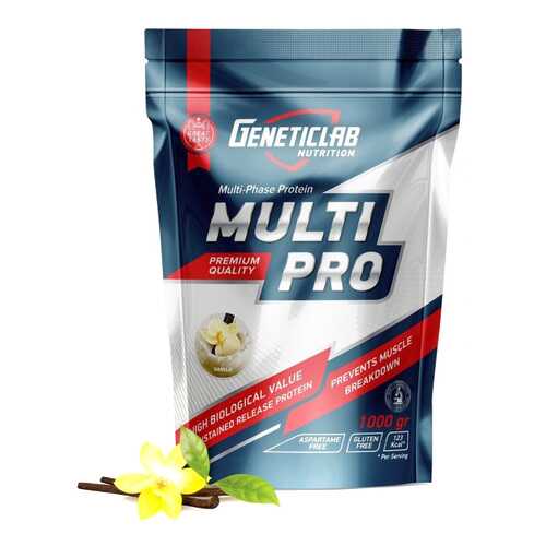 Протеин GeneticLab Nutrition Multi Pro 1000 г Vanilla в Спортмастер