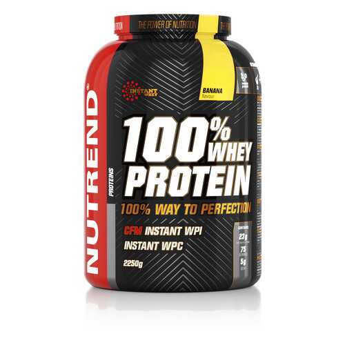 Протеин NUTREND 100% Whey Protein (2.3 кг) банан в Спортмастер