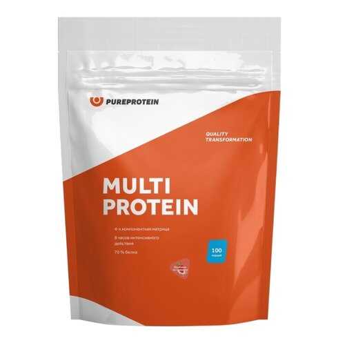 Протеин PureProtein Multi Protein 3000 г клубника со сливками в Спортмастер
