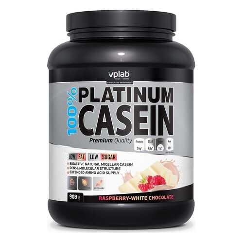 Протеин VPLab 100% Platinum Casein 908 г Raspberry-White Chocolate в Спортмастер