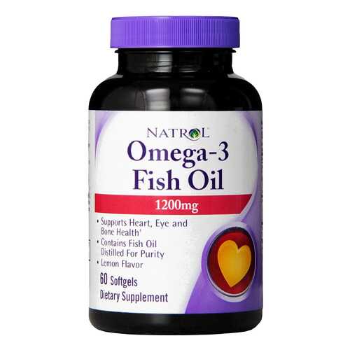 Omega-3 Natrol Fish Oil 150 капс. в Спортмастер