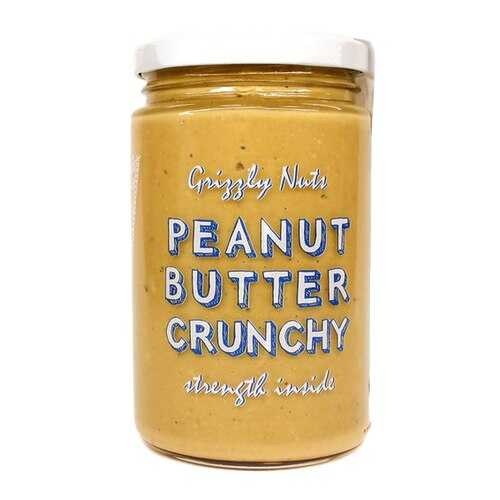 Grizzly Nuts Peanut Butter Crunchy (Арахисовая паста с кусочками арахиса), 370 г в Спортмастер