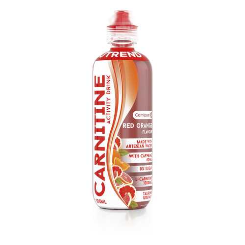 Напиток NUTREND Carnitine Activity Drink (0.75 л) красный апельсин в Спортмастер