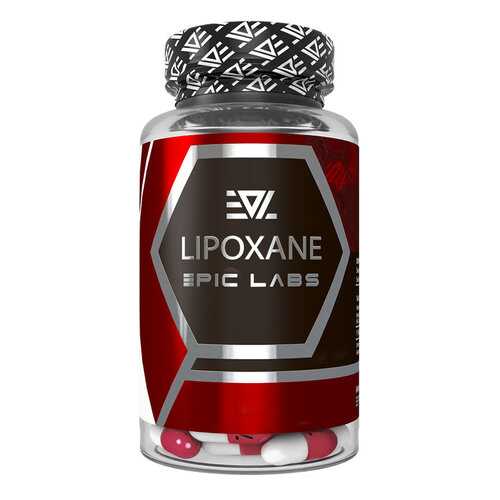 Жиросжигатель Epic Labs Lipoxane 60 капсул unflavoured в Спортмастер