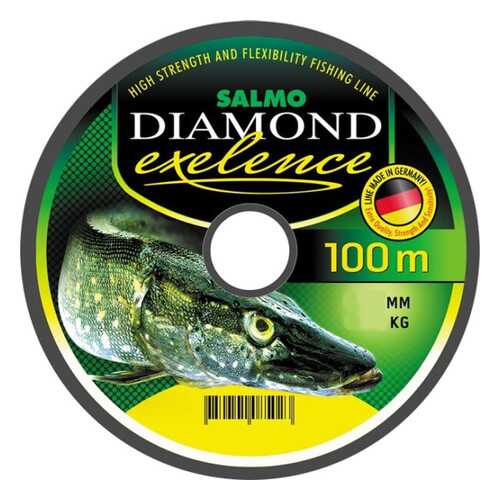Леска монофильная Diamond Exelence, 0,15 мм, 100 м, 2,25 кг в Спортмастер
