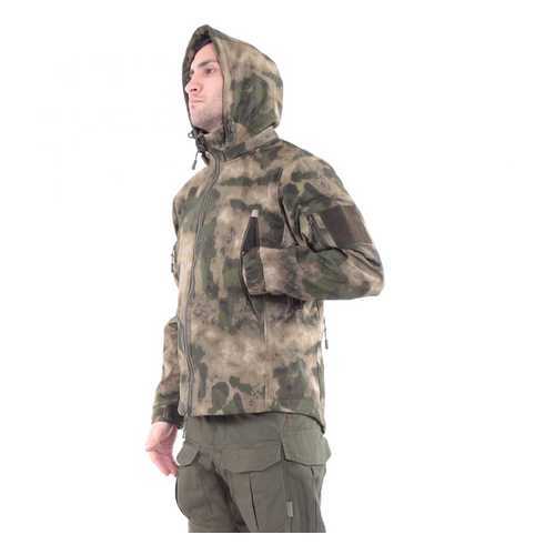 Куртка для охоты и рыбалки Keotica Шторм Softshell, A-Tacs FG, 56-58, 178-182 см в Спортмастер