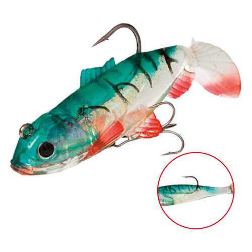 Виброхвост оснащенный Mikado Crystal Fish WXH-63 10 см, 113, 2 шт. в Спортмастер