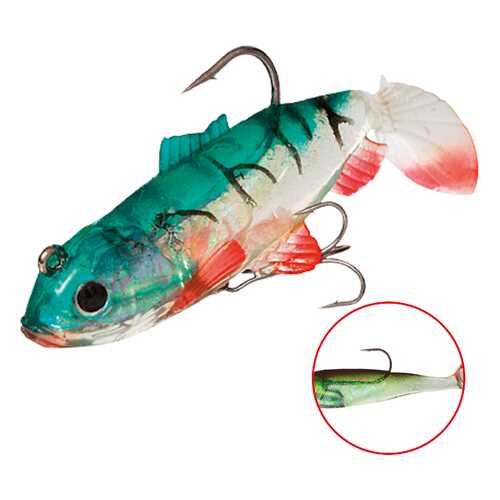 Виброхвост оснащенный Mikado Crystal Fish WXH-63 6 см, 73, 2 шт. в Спортмастер