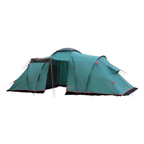Палатка Tramp Brest 4 V2 зеленый Цвет зеленый в Спортмастер