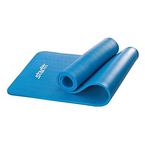 Коврик для йоги Starfit FM-301 NBR УТ-00007251 синий 12 мм в Спортмастер