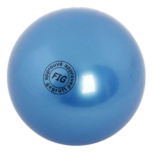 Мяч гимнастический AB2801, синий, 19 см в Спортмастер