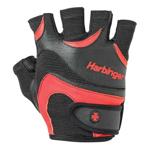 Перчатки атлетические Harbinger FlexFit™, black/red, 9/L/XL в Спортмастер