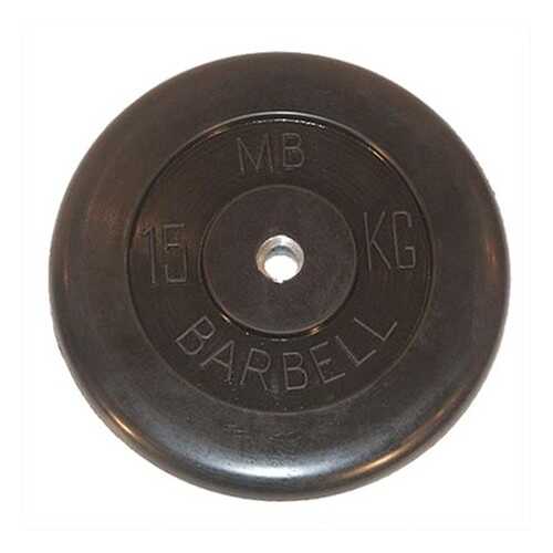 Barbell d 31 мм черный 15,0 кг в Спортмастер